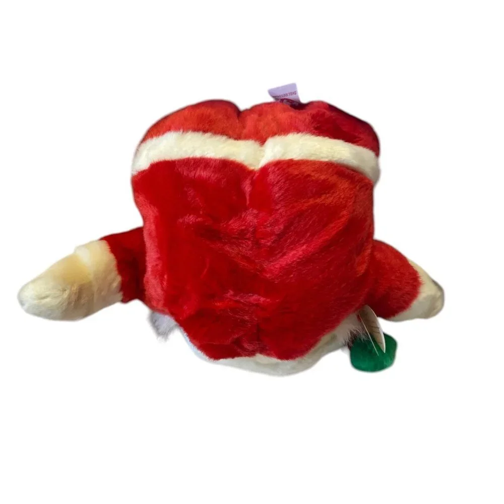 Ty‎ Beanie Buddies Santa Beanie Baby Christmas Plush Toy Red & White 14” w/ Tag
